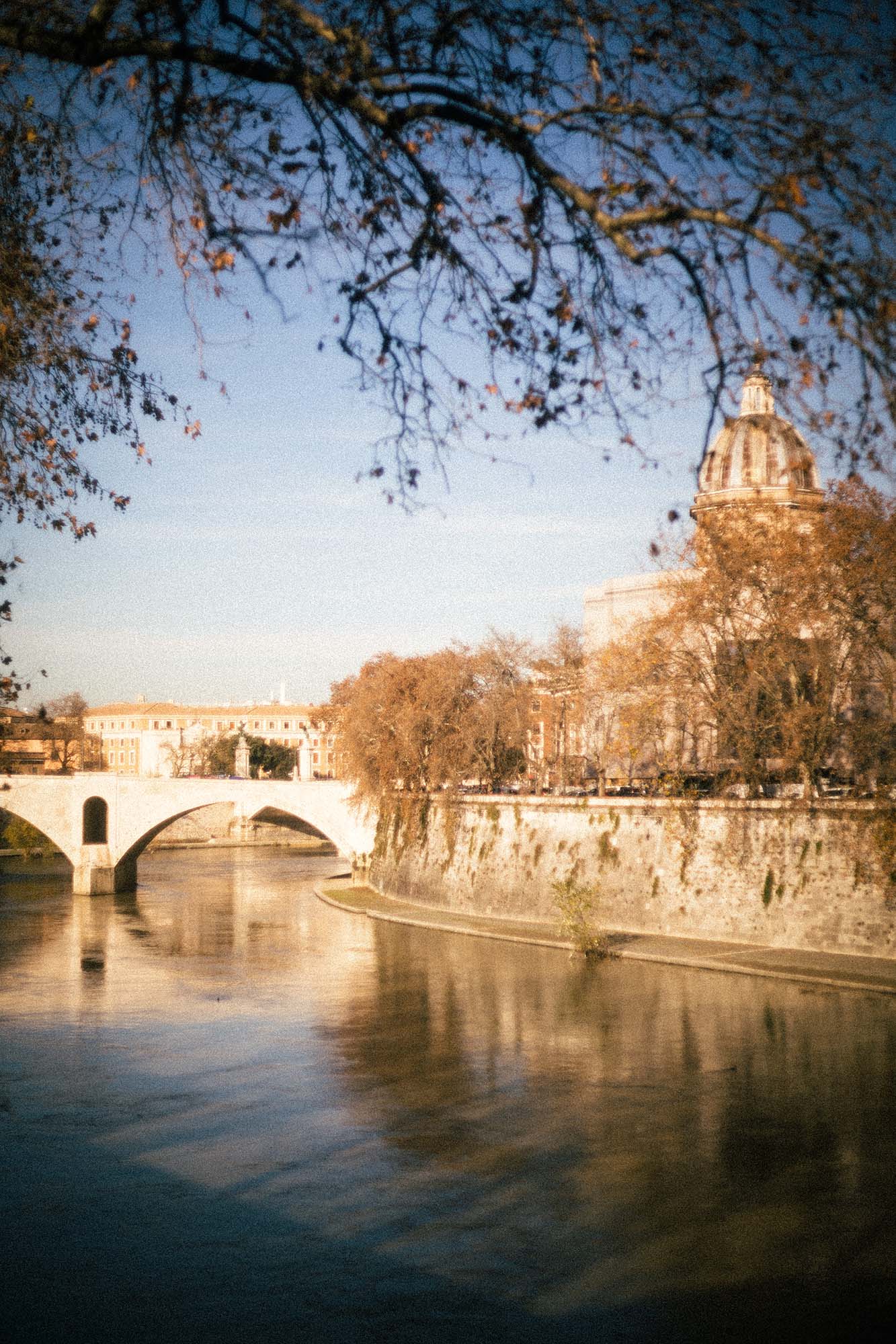 A bridge in Rome.